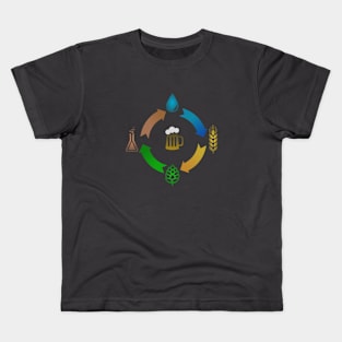 Brew Life (No Outline) Kids T-Shirt